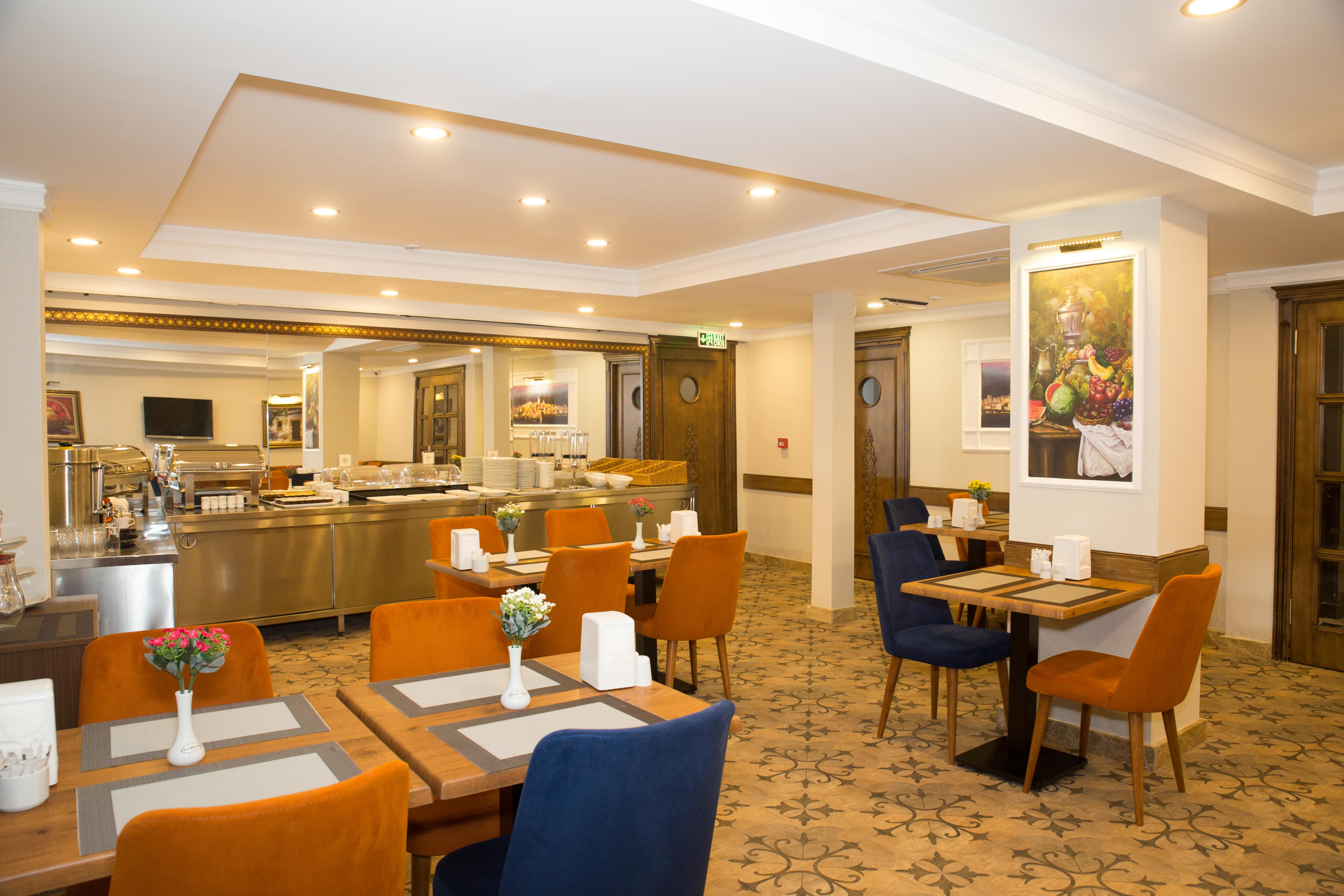 아흐메트 에펜디 코나기 호텔 이스탄불 외부 사진 The restaurant